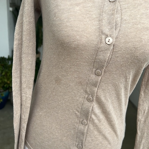 Enza Costa Cashmere Long Sleeves Cardigan NWOT - Picture 8 of 12